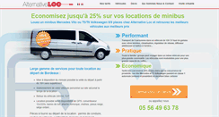 Desktop Screenshot of location-minibus-pas-cher-bordeaux.com