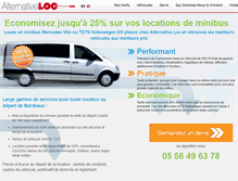 Tablet Screenshot of location-minibus-pas-cher-bordeaux.com